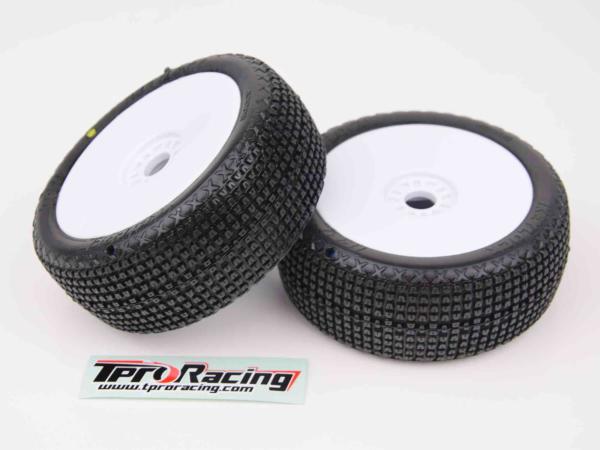 TPRO 1/8 OffRoad KEYLOCK Clay Super Soft C4 Weiß Dish (2)